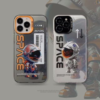 🎁ส่งของขวัญ🎁เคสไอโฟน 11 13 12 Pro Max นักบินอวกาศ เคส for ไอโฟน14 pro max soft case Iphone