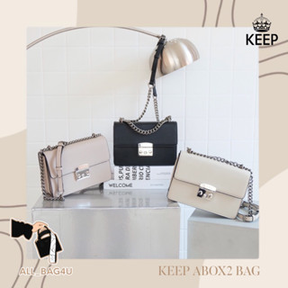 🛍️รับหิ้วของแท้จากSHOP🛍️ สินค้าขายดี กระเป๋าสะพายข้าง KEEP BAG รุ่น Abox 2 bag