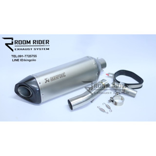 สินค้าขายดี‼️ชุดสลิปออนงานดัด พร้อมปลาย Akrapovic 18 นิ้วใบใหญ่ เกรดท็อปสุด ตรงรุ่น CB/CBR500 R,X,F