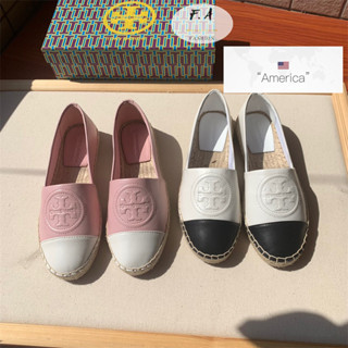 U.S OUTLET รองเท้าผู้หญิง tory burch แท้ จับคู่สีรองเท้าผู้หญิง รองเท้าขับรถผู้หญิง  รองเท้าลำลอง รองเท้าสลิปออน