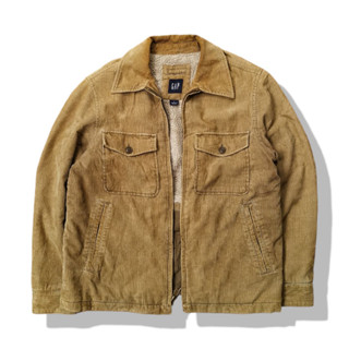 Gap Khaki Brown Corduroy Jacket รอบอก 46”