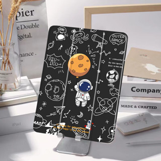 astronaut เคสไอเเพด เคสหลังใส ขอบนุ่ม โปร10 5นิ้ว gen6/7/8/9/10 แอร์1/2/3/4/5 เจน10 2 air10 9 9 7 2019/21 ipad case 9911