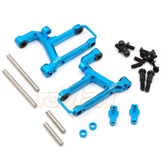 Yeah racing TAMC-S01 ALUMINUM LONG-SPAN FRONT SUSPENSION ARM SET TAMC-001BU