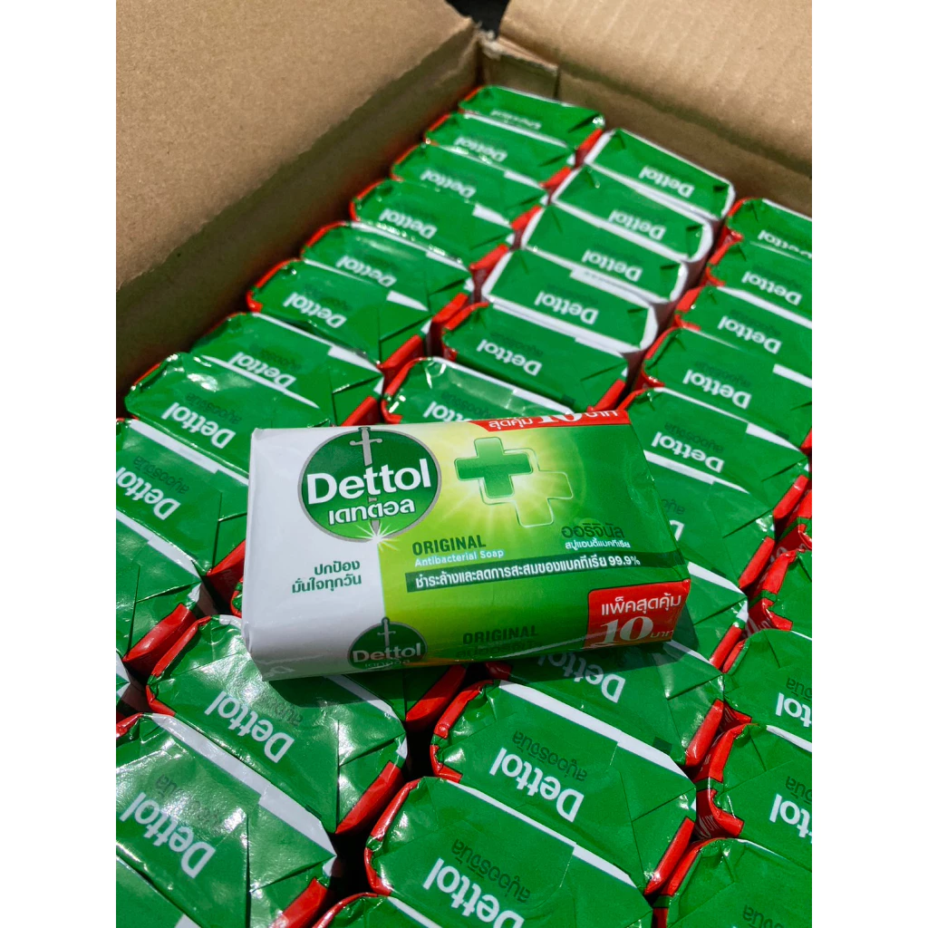 Dettol เดทตอล สบู่ก้อนแอนตีแบคทีเรีย 60- 65 กรัม 1 ก้อน thumbnail 6