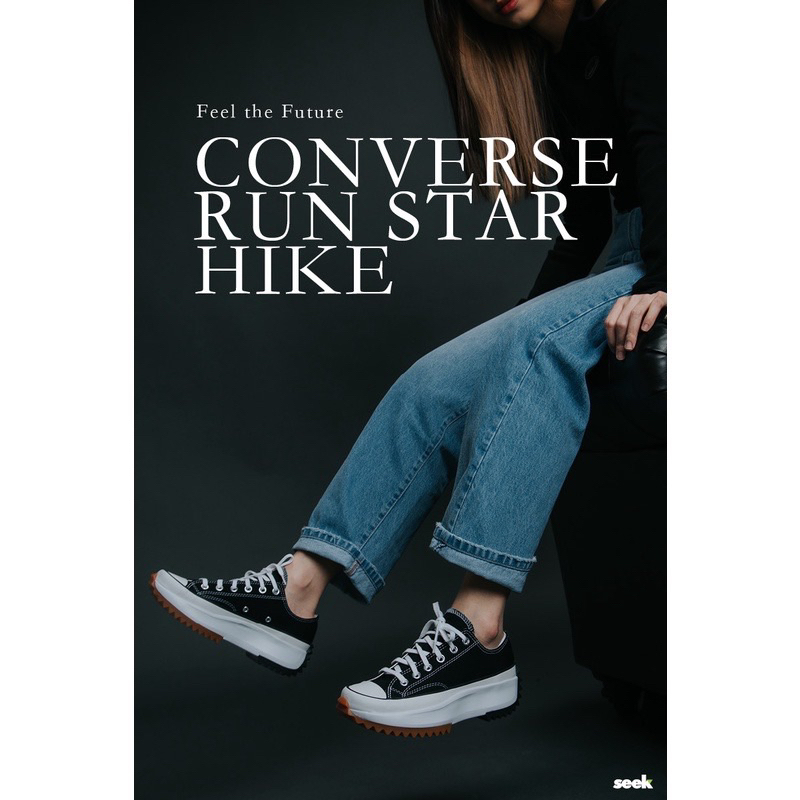 CONVERSE คอนเวิร์ส รองเท้าผ้าใบ รุ่น RUN STAR HIKE OX UNISEX