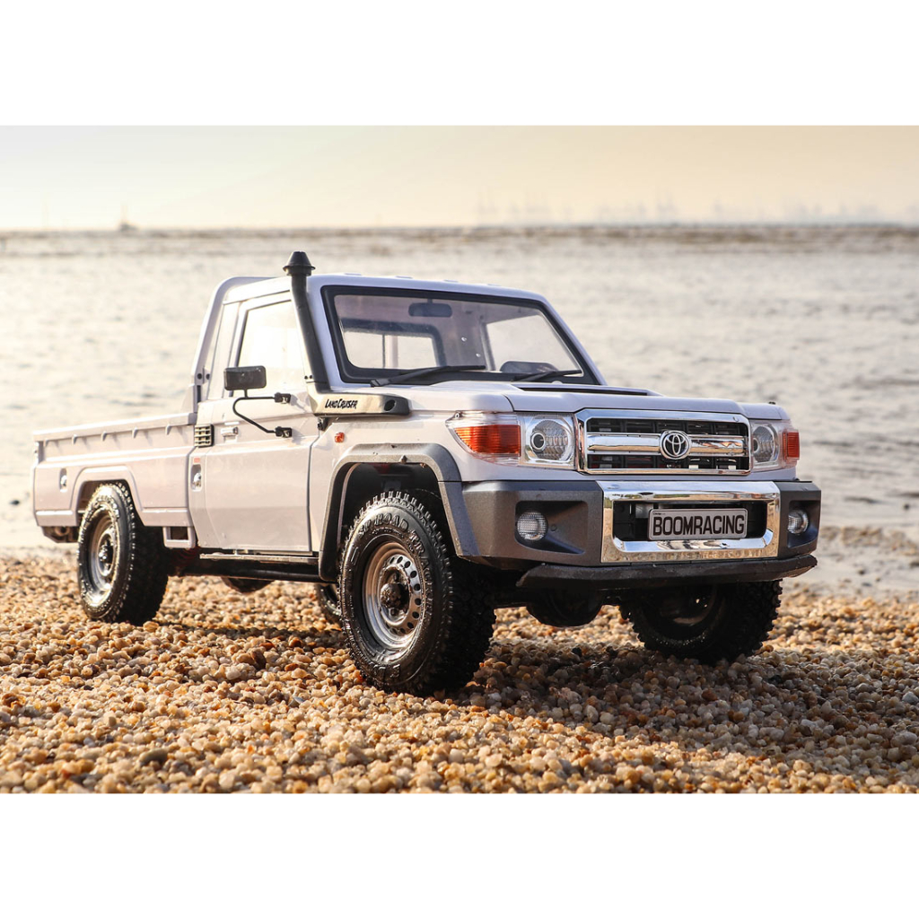 Boom Racing 1/10 4WD Radio Control Chassis Kit BR8002 w/ Killerbody LC70 Hard Body Kit Set for BRX01