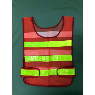 F10รายละเอียดสินค้า X-Box，Reflective Vest เสื้อจราจร เสื้อกั๊กจราจร เสื้อกั๊กสะท้อนแสง