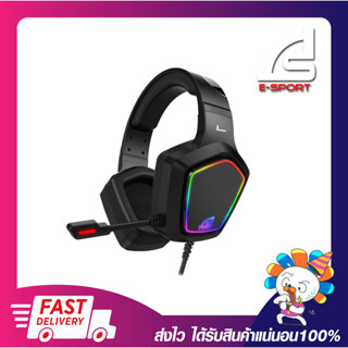 หูฟังเกมมิ่ง หูฟังเสียงดี SIGNO HP-832 E-sport Striker 7.1 Surround Sound Gaming Headphone เปิดใบกำกับภาษีได้