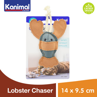 Kanimal Cat Toy ของเล่นแมว รุ่น Lobster Chaser เล่นสนุก สำหรับแมวทุกสายพันธุ์ ขนาด 14x9.5 ซม.