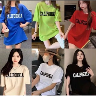 LAYLY เสื้อยืดโอเวอร์ไซส์งานป้าย อก44-46นิ้ว (CALIFORNIA)