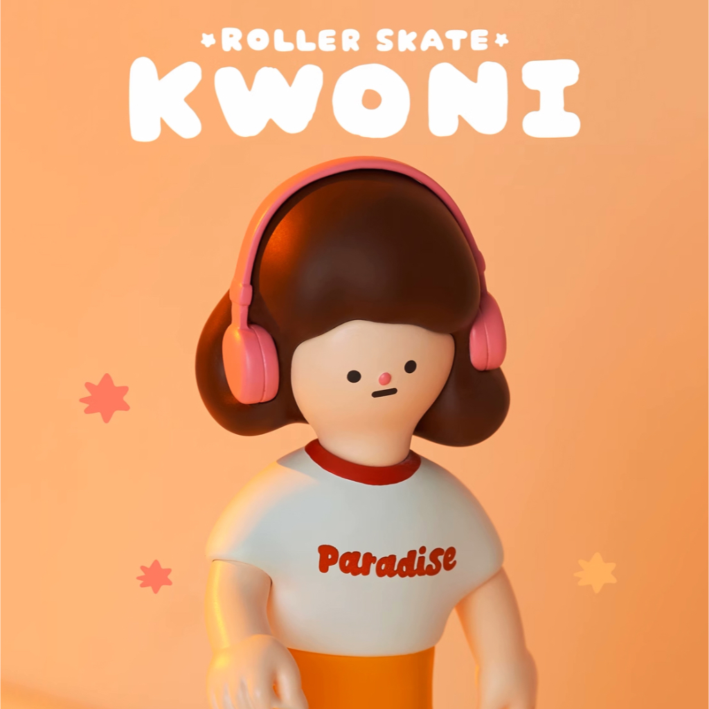 (พร้อมส่ง) RACCOON FACTORY - KWONI - Roller Skate 170% limited toy