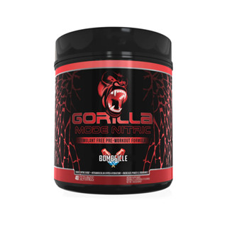 GORILLA MODE Nitric Non Stim Pre-Workout Formula (40 Servings)