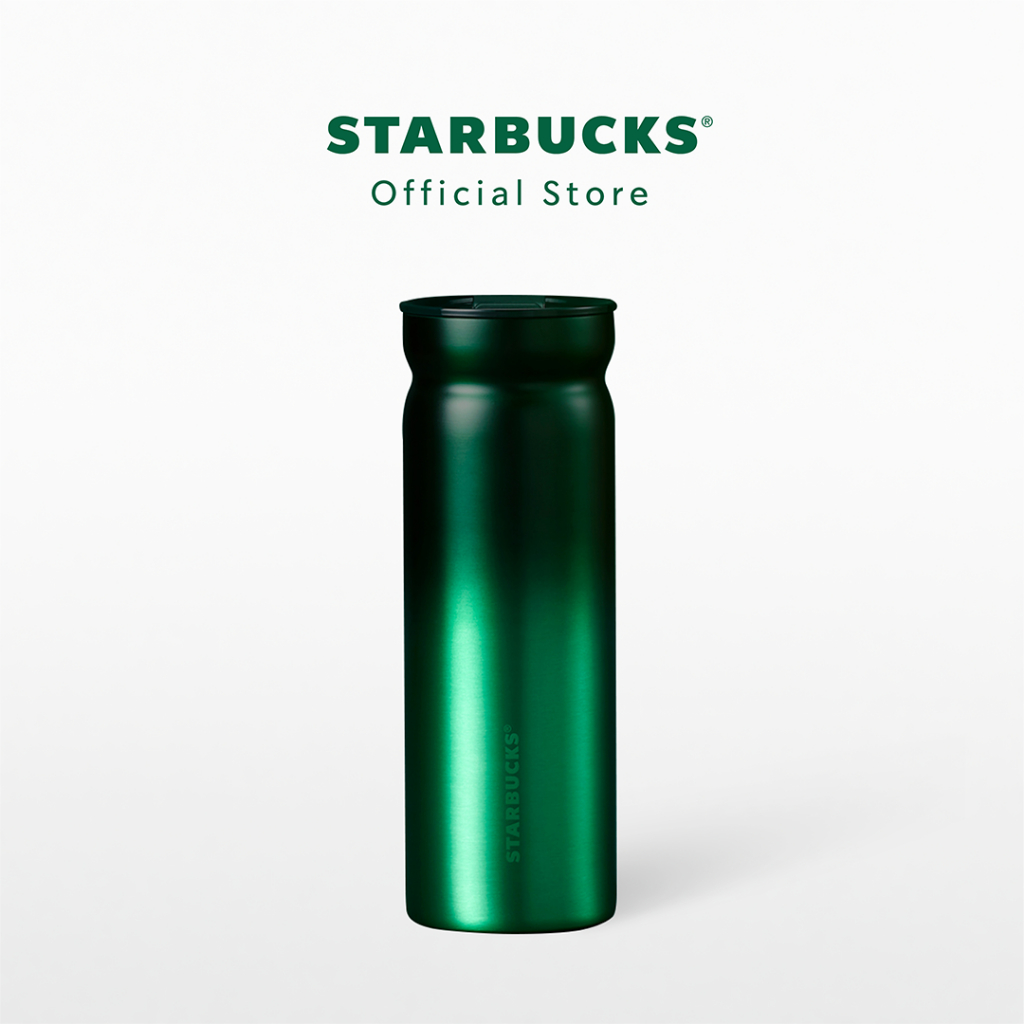 Starbucks Stainless Steel New Greens Gradient Tumbler 16oz. ทัมเบลอร์สตาร์บัคส์สแตนเลสสตีล ขนาด 16ออนซ์ A11143078