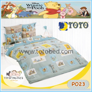 TOTO ชุดเครื่องนอนผ้าปู+นวม ขนาด 3.5 ฟุต PO23