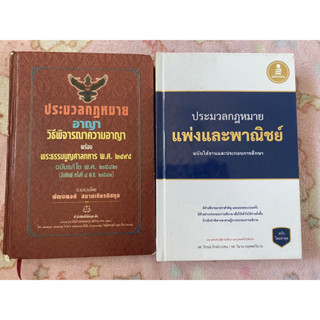 ประมวลกฎหมาย อาญา วิธีพิจารณาความอาญา พร้อมพระธรรมนูญศาลทหาร พ.ศ. 2498, แพ่งและพาณิชย์ ฉบับใช้งานและประกอบการศึกษา