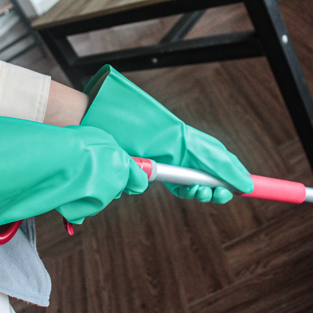 (1คู่) ถุงมือไนไตร ป้องกันสารเคมี Heavy Duty Glove หนา 18 mil (0.457 มิล) ยาว 13นิ้ว - รูปที่ 4