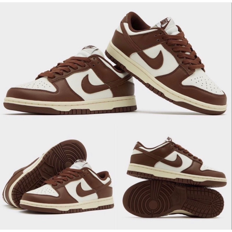 (พร้อมส่ง ของแท้100%) NIKE DUNK LOW CACAO WOW