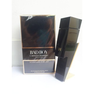 เซลล์มีตำหนิ น้ำหอมสิงคโปร์ Carolina Herrera Bad Boy Eau De Toilette 100ml.