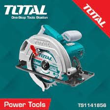 Total เลื่อยวงเดือน 7 นิ้ว (185 มม.) 1400 วัตต์ รุ่น TS1141856 (Circular Saw) รุ่นงานหนัก ขดลวดทองแดงแท้