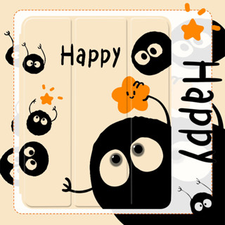 Happy Smile TPU เคสแทปเลต เคสใสไอแพด air1/2/3/4/5 gen6/7/8/9/10 โปร10 5นิ้ว แอร์9 7 10 9 เจน10 2018/20/22 case ipad 9936