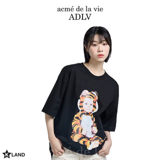 ADLV (acmé de la vie) BABY FACE BABY TIGER SHORT SLEEVE T-SHIRT (ADL23TS0017U)