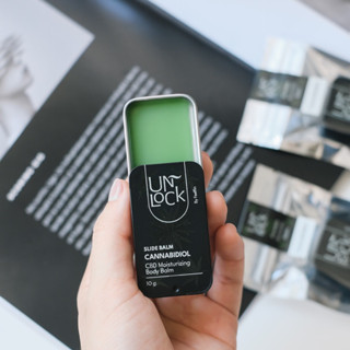 Unlock by FeelFin CBD Balm บาล์มกัญชง เกรดพรีเมียม 💚🖤