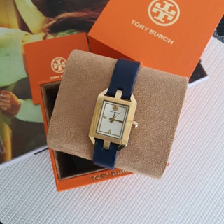 🎀(สด-ผ่อน) นาฬิกาสายหนัง หน้าปัดเหลี่ยม TBW1103 Tory Burch Watch