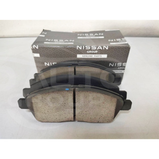 ผ้าเบรคหน้า แท้ สำหรับรถยนต์NISSAN มาร์ท อัลเมร่า N17 โน๊ต ท…