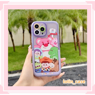 🎁ส่งของขวัญ🎁เคสไอโฟน สำหรับ 11 13 for iPhone Case 14 12 Pro Max น่ารัก การ์ตูน พร้อมขาตั้ง กันกระแทก ปกป้อง เคสโทรศัพท์