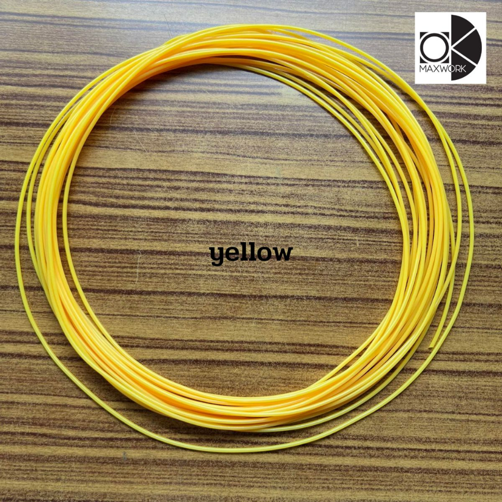เส้นใยพลาสติก filament TPU 3d สำหรับเครื่องพิมพ์ 3D OKMAXWORK แบ่งทดลอง ความยาว 5 เมตร และ 10 เมตร