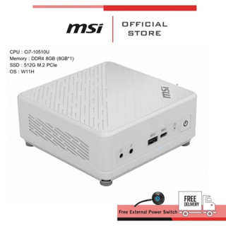 [Pre-Order] MSI Cubi 5 10M-426TH สีขาว เดสท์ท็อปขนาดเล็ก มินิพีซี Mini PC