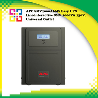 APC SMV2000AI-MS Easy UPS Line-interactive SMV 2000VA 230V, Universal Outlet