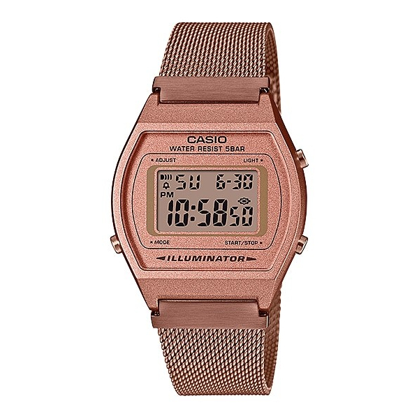 (แท้ประกันศูนย์ 1 ปี/ถ่านร้าน 3 ปี) CASIO นาฬิกาข้อมือผู้หญิง รุ่น B640WMR-5ADF
