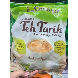 Chek Hup ชา  Teh  Tarik  ชานม 3 in 1 ( 1ห่อมี12ซอง)นำเข้าจากประเทศมาเลเซีย