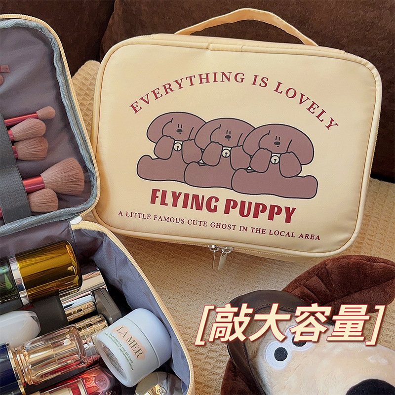 (พร้อมส่ง🐶) 𝙋𝙪𝙥𝙥𝙮 𝘾𝙤𝙨𝙢𝙚𝙩𝙞𝙘 𝘽𝙖𝙜 𝙒𝙖𝙩𝙚𝙧𝙥𝙧𝙤𝙤𝙛 กระเป๋าเครื่องสำอาง