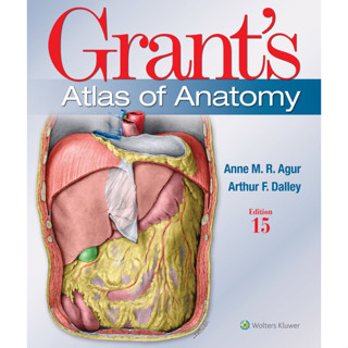 e-Textbook Grants Atlas of Anatomy Author(s): Anne M. R. Agur 15th/2023 ISBN 9781975217716