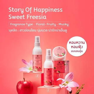 ใหม่ น้ำหอมฉีดตัว ฉีดผม Oriental princess Story of Happiness Hair Cologne Spray 100ml สเปรตัวหอม