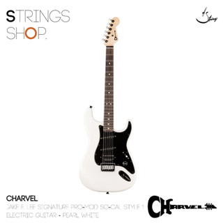 กีตาร์ไฟฟ้า Charvel Jake E. Lee Signature Pro-Mod So-Cal Style 1 Electric Guitar - Pearl White (2966253576)