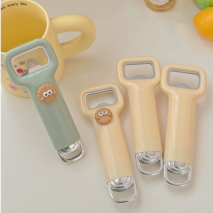 ที่เปิดขวด ที่เปิดฝาขวดน่ารัก อุปกรณ์เปิดขวด Bottle Opener ลายคุกกี้สีพาสเทส