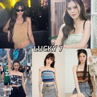 BY IRA (313) Jenni Tube Top เกาะอกพาสเทล สีสันสดใสเก๋ได้ทุกทริป