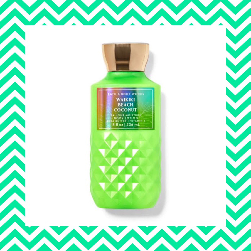 🌴S A L E🌴Bath & Body Works กลิ่น Waikiki Beach Coconut 🥥 Body Lotion 236ml.