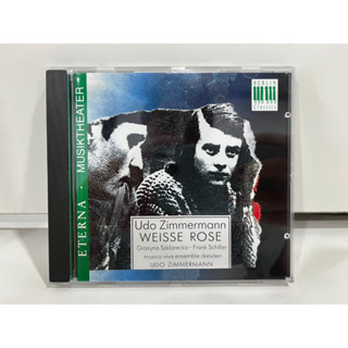 1 CD MUSIC ซีดีเพลงสากลUdo Zimmermann-Grazyna Szklarecka,Frank Schiller,Musica Viva Ensemble Dresden–Weisse Rose(M3G136)