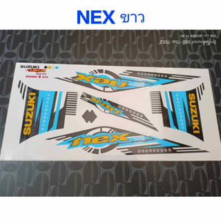 สติ๊กเกอร์ NEX สีขาว  ปี 2013 งานพิมพ์ใหม่