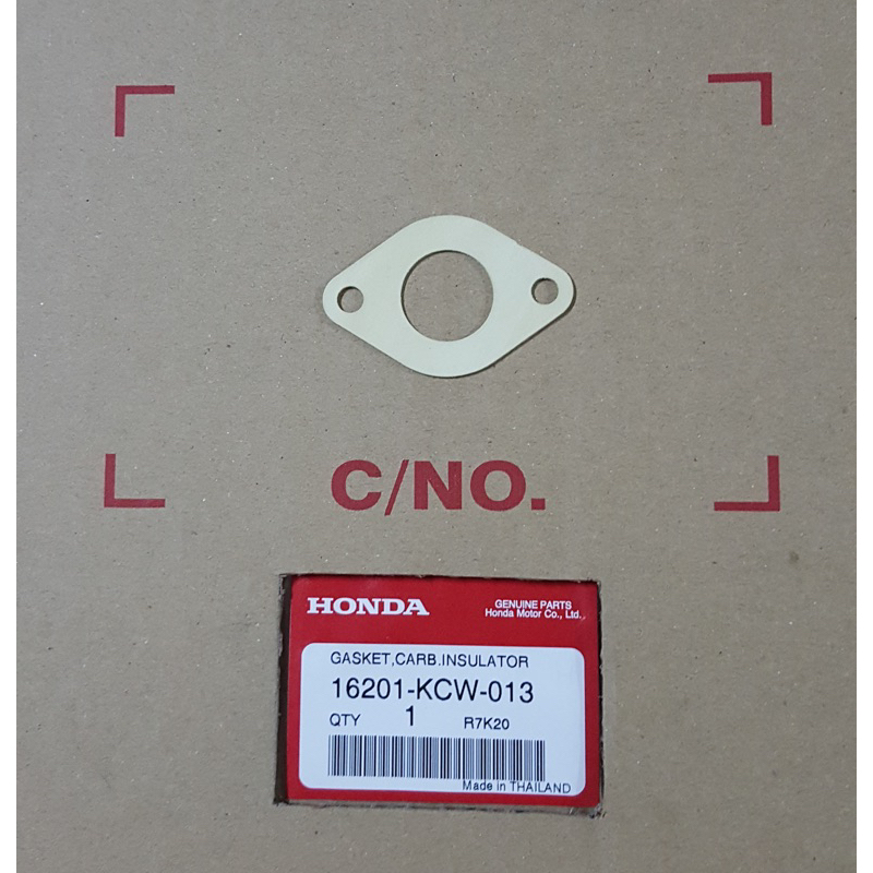 ปะเก็นคอรีดดรีมเวฟ125S,R,X,🔹/เวฟ100,110/ดรีม100,125/แท้ศูนย์ 16201-KCW-023