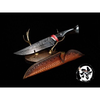 TTT​ เดินป่าระดับไฮ​พรีเมี่ยม​ วัสดุ​ใบ:Damascus VG10 95 ชั้น