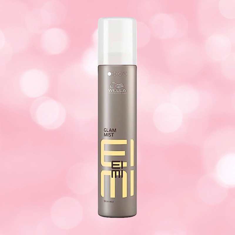 WELLA EIMI Glam Mist Shine Mist 200 ML.สเปรย์เพิ่มความเงาให้เส้นผม ช่วยปกป้องเส้นผมชี้ฟูจากความชุ่มชื้น