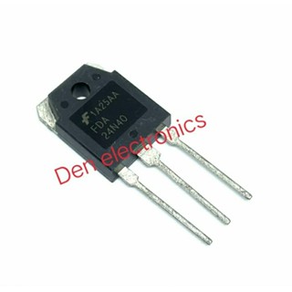 FDA24N40  TO247 23A400V MOSFET N-Fet มอสเฟต ทรานซิสเตอร์ สินค้าพร้อมส่ง (ราคา1ตัว)