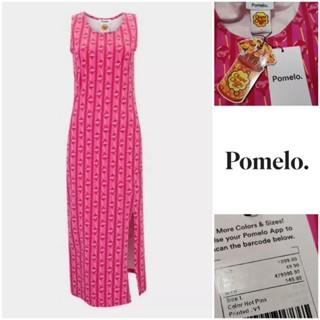 Pomelo x Chupa Chups​ Long​ Dress​ Size​ L​ 💎ของใหม่▶️จากShop💎 แ​ท้​ 1️⃣0️⃣0️⃣%🔥