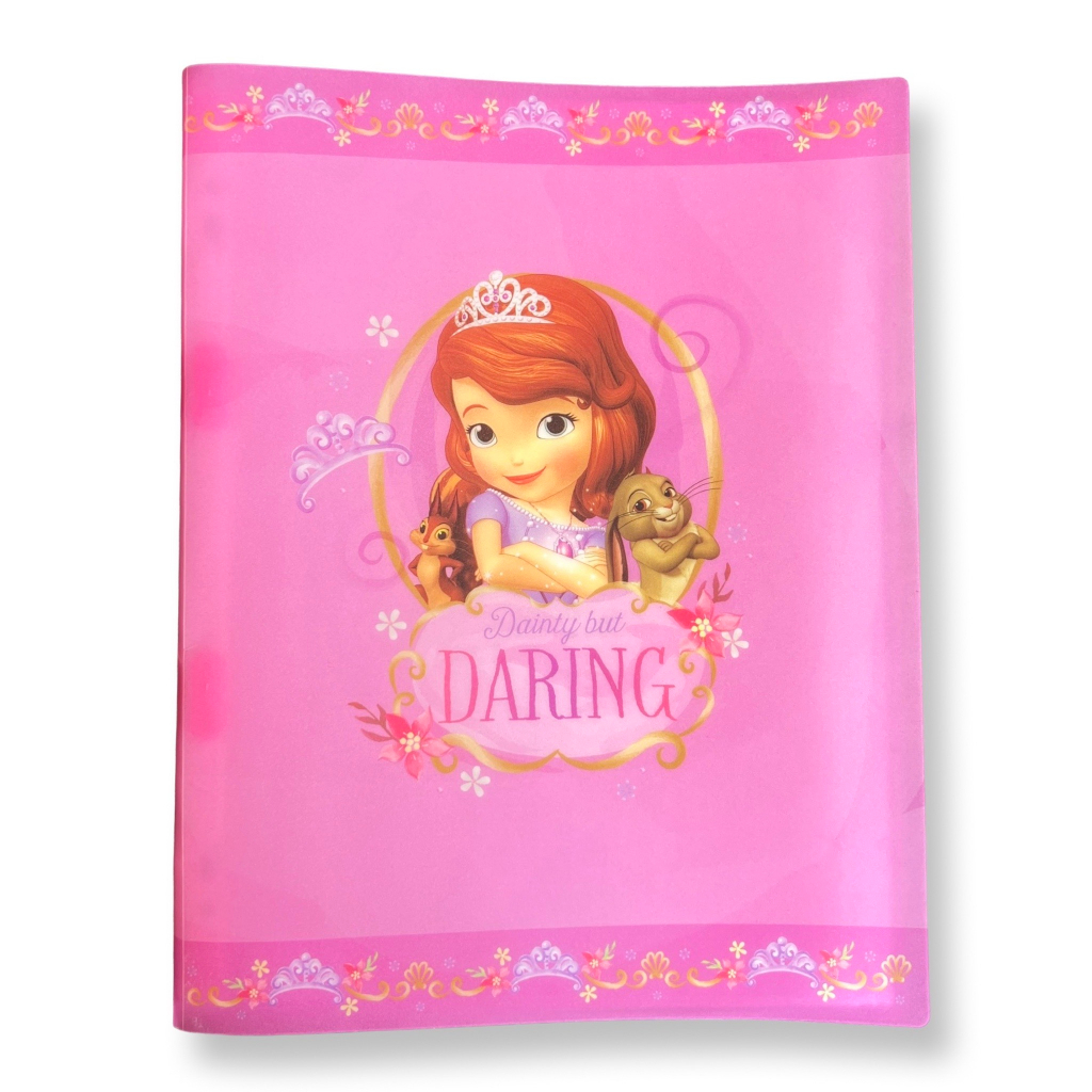 แฟ้มโฮลเดอร์ A4 พร้อมไส้ 10 แผ่น แฟ้มโชว์เอกสารลายดิสนี่ย์ Disney งานลิขสิทธิ์แท้ แบบเพิ่มไส้ได้ - รูปที่ 3