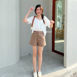 TOPBASIX - Plain shorts กางเกงขาสั้นเบสิค 7 สี